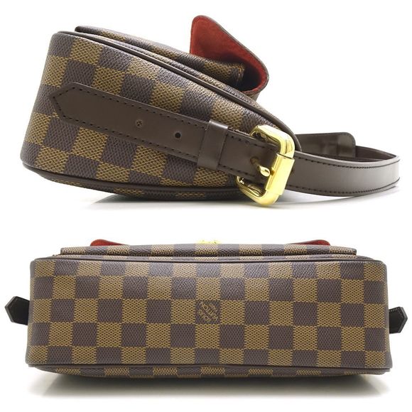 Louis Vuitton Damier Ravello GM Ebene Shoulder Bag Brown - Picture 2 of 8